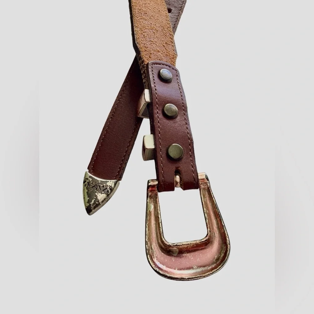 Western Brighton Belt Sz 40 Leather